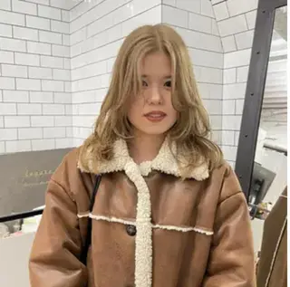 ミディアム カラー legare メンズ カット　山本　真之介のヘアスタイル