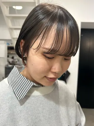 ショート カラー nishihama nanaのヘアスタイル