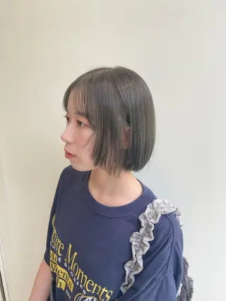 ショート カラー HETTU仙台🎀 サオリのヘアスタイル