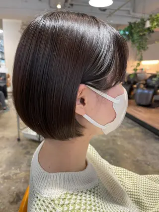 セミロング ヘアアレンジ パーマ カラー 初めでも安心🌟 newi町田✂のヘアスタイル