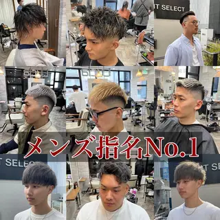 ショート カラー パーマ メンズ Men's salon ANSWER所属・メンズサロン ANSWERのヘアスタイル