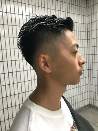 ショート ヘアアレンジ メンズ カット無料 今野卓杜のヘアスタイル