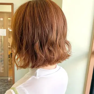 ショート カラー NUMBER_ ユイナのヘアスタイル