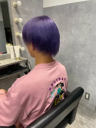 カラー mimiiy fukaのヘアスタイル