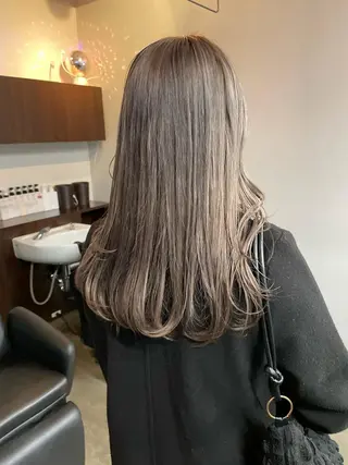 セミロング カラー CIEL FUKUOKA所属・SAKURA/ CIEL福岡のヘアスタイル