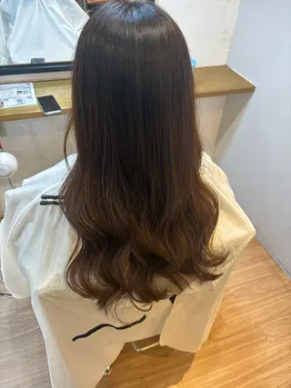 ロング IRICO たまプラーザ所属・韓国ヘアー🇰🇷 MIWAのヘアスタイル