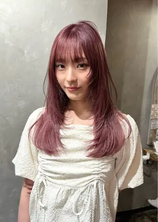 ロング 清水 健吏/ 韓国ヘア/レイヤーのヘアスタイル