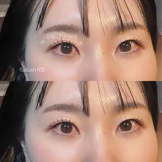 マツエク・マツパ sourun京都駅前 shizukaのマツエク・マツパデザイン