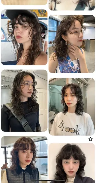 ミディアム ボブパーマ🥣KON コンナツミのヘアスタイル