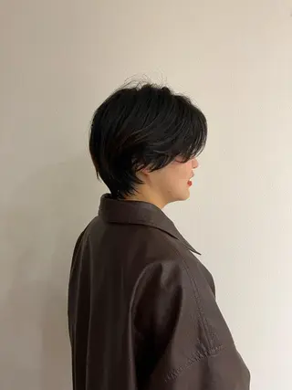 ショート パーマ メンズハイトーン/栄 /イトウタケルのヘアスタイル