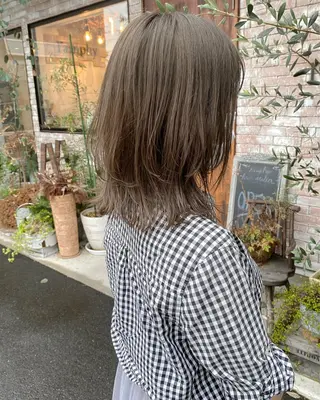 ミディアム カラー 【浜松・豊橋】 ニシモトのヘアスタイル