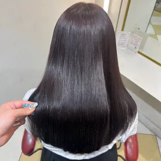 ロング 李 文のヘアスタイル