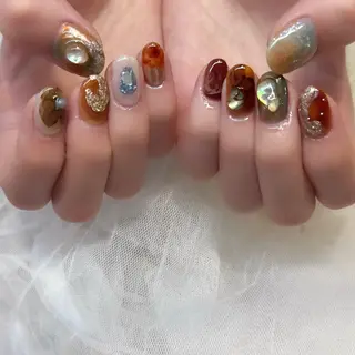 ネイル 新井 ひなののネイルデザイン