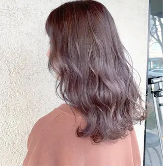 ミディアム カラー アブアイ所属・艶髪・酸性ストレート フリツのヘアスタイル