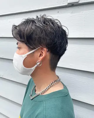 パーマ 塔崎 りこのヘアスタイル