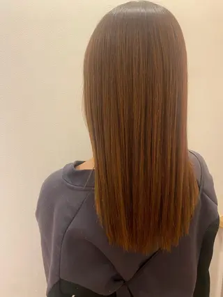 ロング 伊藤 優花のヘアスタイル