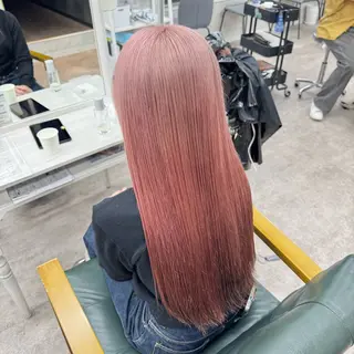 ロング カラー JUNSHIN🦋 ヘアセット／カラーのヘアスタイル