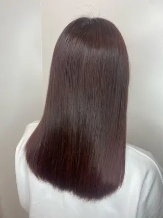 ミディアム カラー 魅力引き出しヘア🐾 るくものヘアスタイル