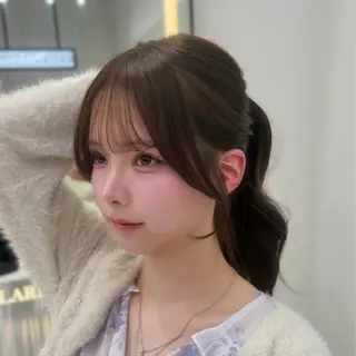 ロング 🎀Ami/新宿/レ イヤー/艶カラー🎀のヘアスタイル