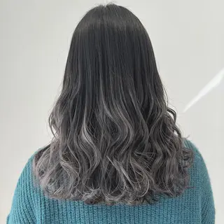 セミロング カラー teddy所属・韓国レイヤー//ブラ ウンカラー🐼メイのヘアスタイル