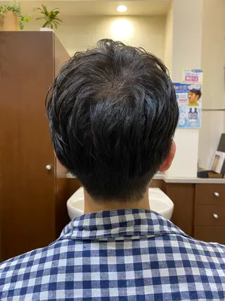 ショート メンズ 銀座マツナガ 八重洲店所属・牧野 優太のヘアスタイル