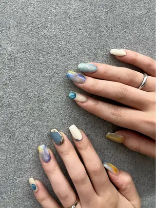 ネイル MUKUTOU nail 　YUKIのネイルデザイン