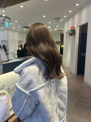 セミロング 🕯透明感カラー ／ヒラリ🎀のヘアスタイル