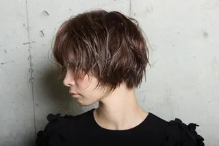 ショート &-hair salon 髪質改善＆ツヤ髪＆美髪所属・＆-HAIR佐藤 ゆいモデル募集中のヘアスタイル