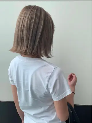 セミロング Rubik's 茶屋町原田のヘアスタイル