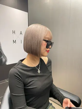 ショート HARUKI MINATO JAPAN所属・秋山 輝星のヘアスタイル