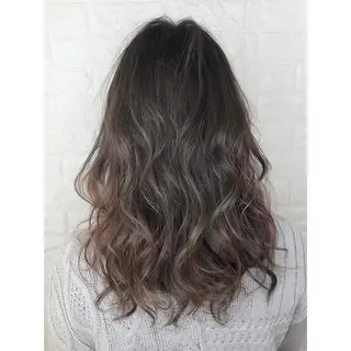 ミディアム カラー KIZU 髪質改善 オカルト怪談のヘアスタイル