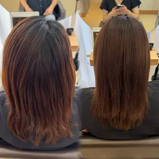 ミディアム lapereau ayanaのヘアスタイル