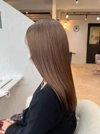 ロング カラー 💛ハイトーン💛 りむのヘアスタイル