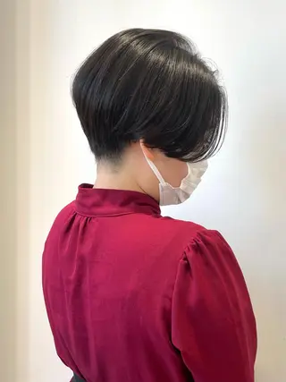 ショート カラー IT by ALBUM八王子店のヘアスタイル