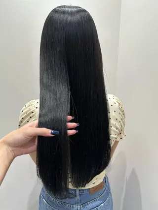 ロング カラー 🍓韓国ヘア レイヤ ーカット🍓笠原 葵のヘアスタイル