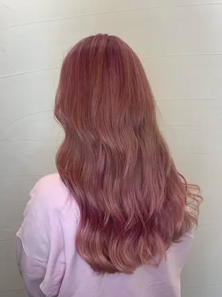 ロング カラー ハイトーン職人💗 松本輝美のヘアスタイル