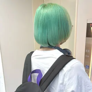 カラー メンズ ハイトーン ayane💖のヘアスタイル