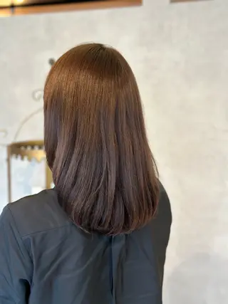 ミディアム カラー uhiyama shotarouのヘアスタイル