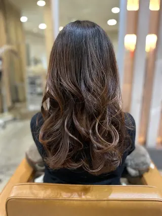 ロング 中司 陽子のヘアスタイル