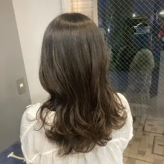 セミロング ニュアンスパーマ☆ 中村隆寛のヘアスタイル