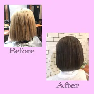 ミディアム AUBEhairlily2号店所属・祝部 奈々のヘアスタイル