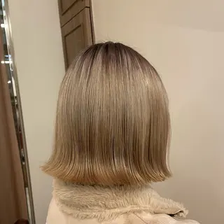 ショート ハイトーン/ラベンダ ー/ユイナ🪄のヘアスタイル
