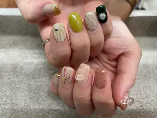 ネイル lulushe 池之上のネイルデザイン