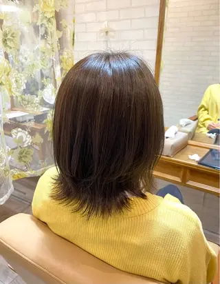 ミディアム カラー Aujuaソムリエ 🎨‎♡HARUのヘアスタイル