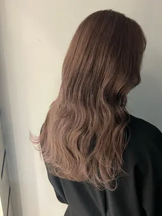 ロング カラー ヘアアレンジ TACE新宿所属・おさない りくのヘアスタイル