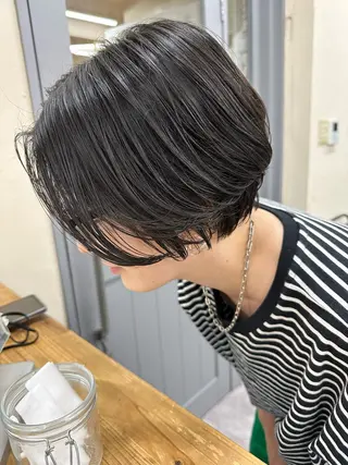 ショート warme所属・メンズパーマ メンズ特化ryoのヘアスタイル