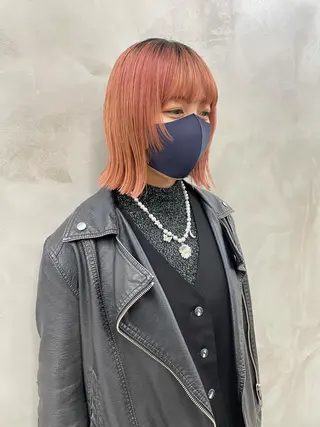 ミディアム カラー yurika☁️ 似合わせ｜レイヤーのヘアスタイル