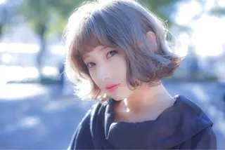 ショート カラー 永田 崇のヘアスタイル