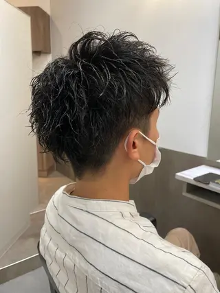 パーマ メンズ 福永速人 /メンズパーマのヘアスタイル