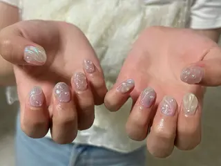 ネイル Protea きぬがわ らむのネイルデザイン